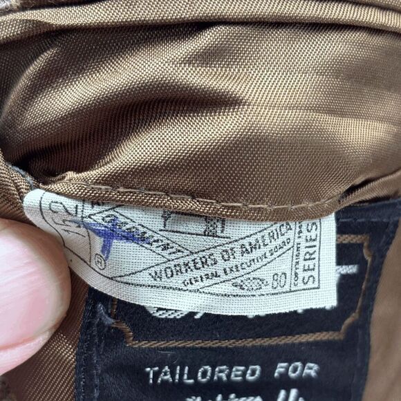 Vintage Magee Handwoven Donegal Wool Houndstooth Weave Mens 42R EUC - Picture 7 of 8